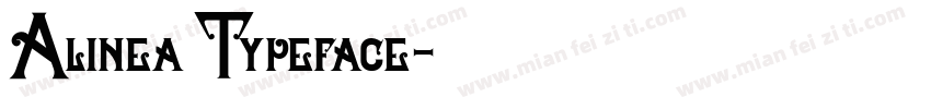 Alinea Typeface字体转换